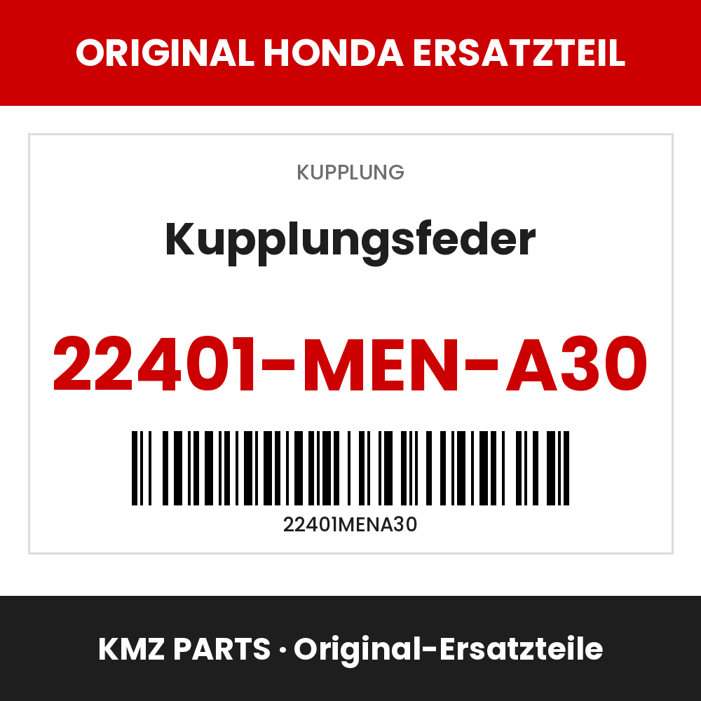 Honda Original Kupplungsfeder 22401-MEN-A30