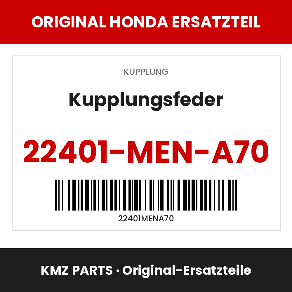 Honda Original Kupplungsfeder 22401-MEN-A70