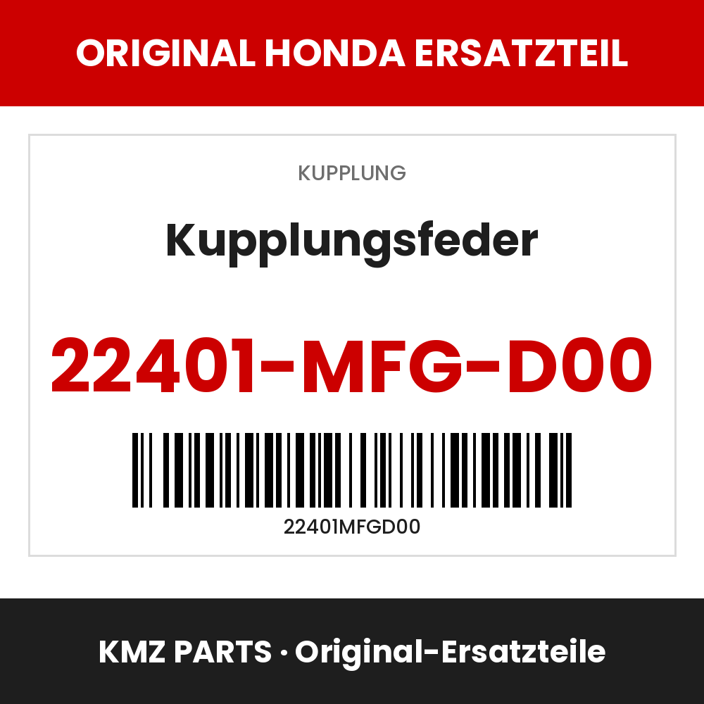 Honda Original Kupplungsfeder 22401-MFG-D00