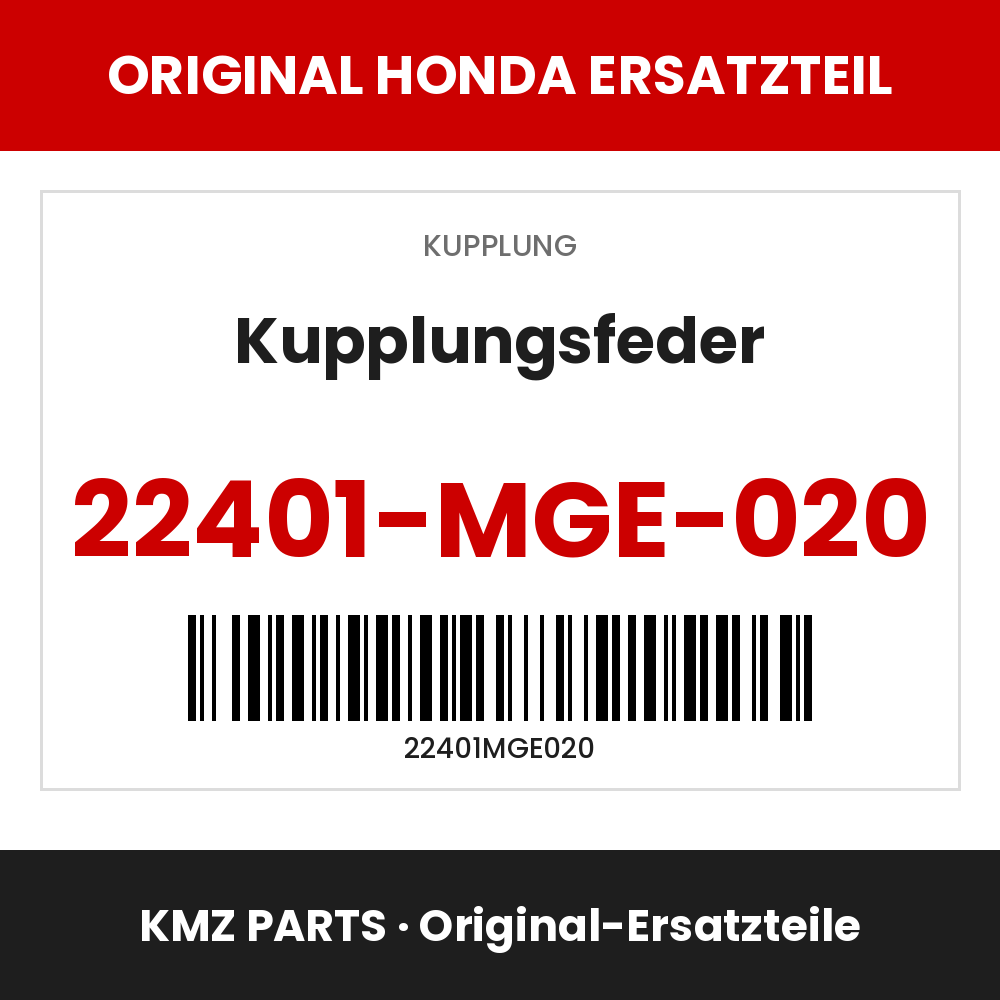 Honda Original Kupplungsfeder 22401-MGE-020
