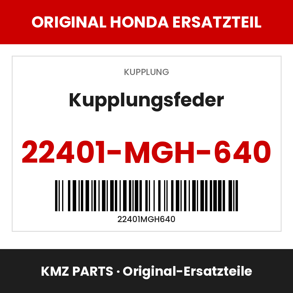 Honda Original Kupplungsfeder 22401-MGH-640