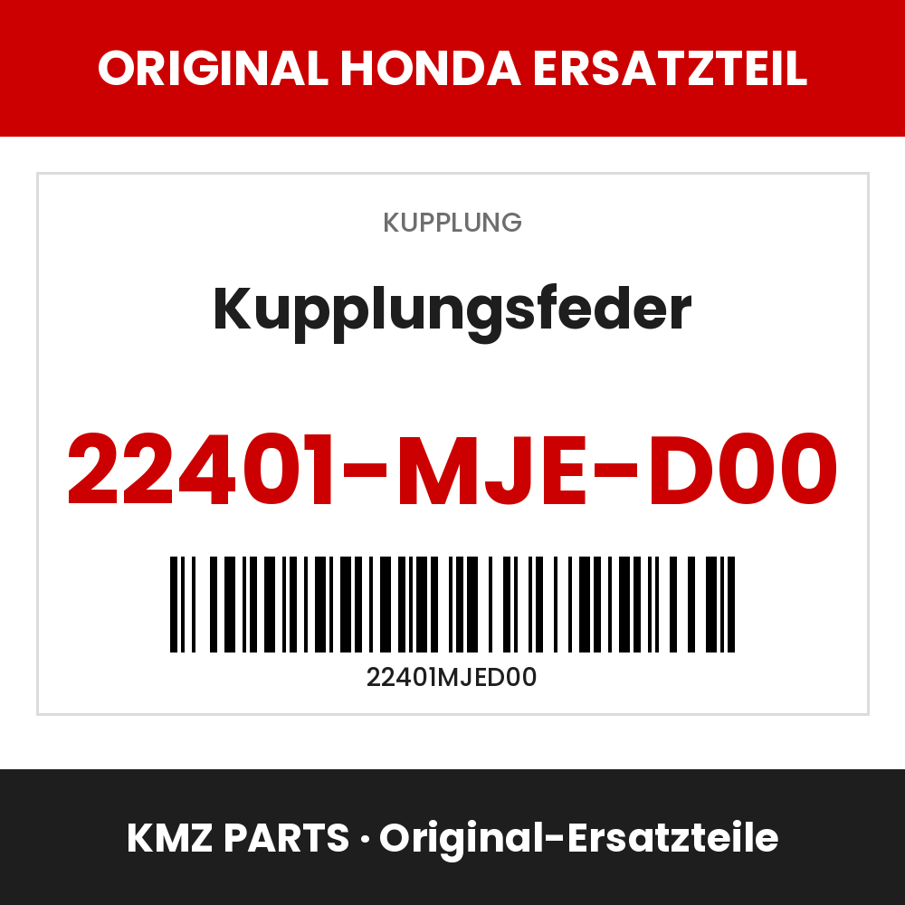 Honda Original Kupplungsfeder 22401-MJE-D00
