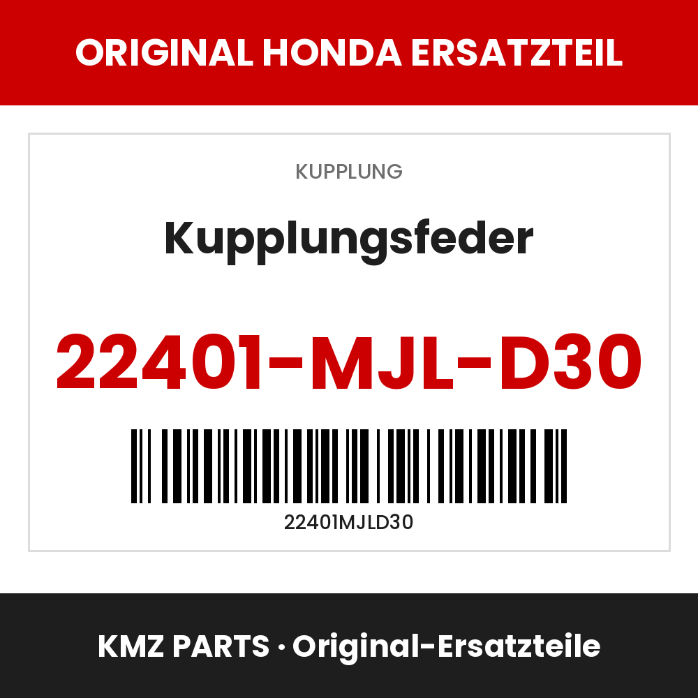 Honda Original Kupplungsfeder 22401-MJL-D30