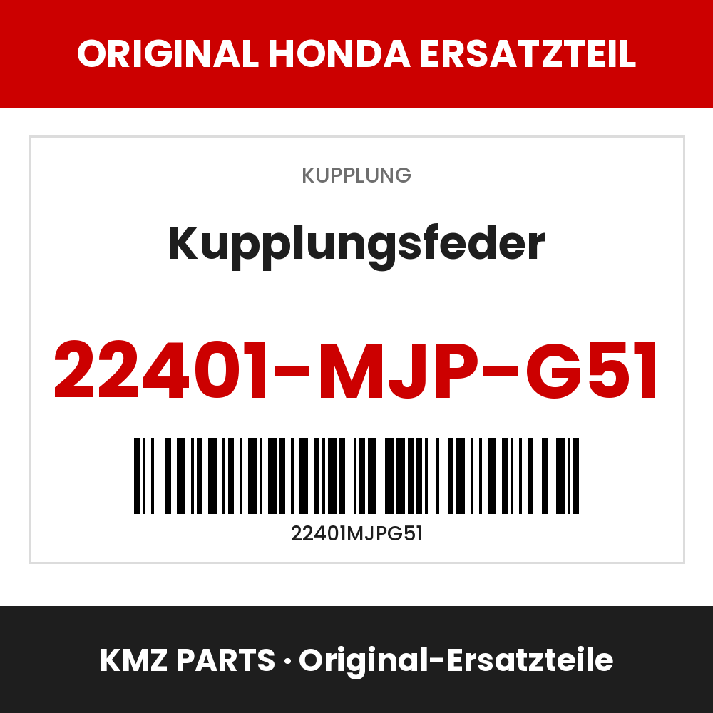 Honda Original Kupplungsfeder 22401-MJP-G51