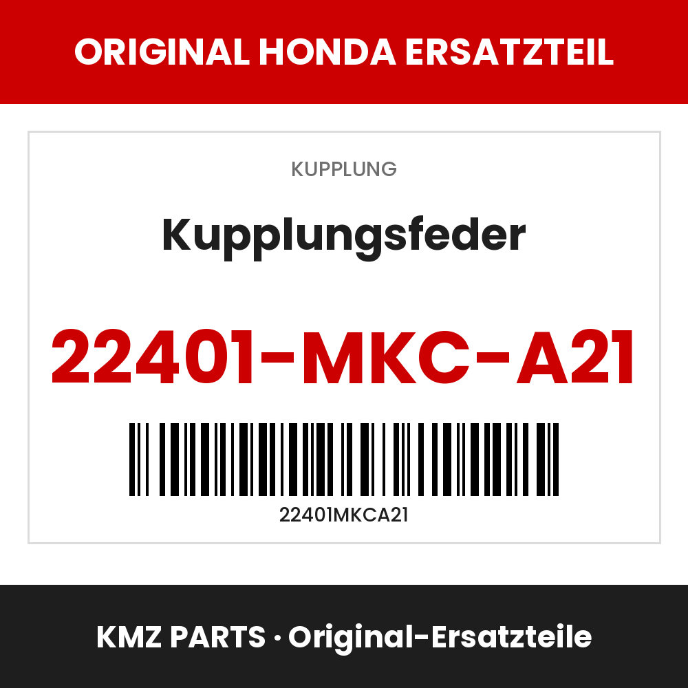 Honda Original Kupplungsfeder 22401-MKC-A21