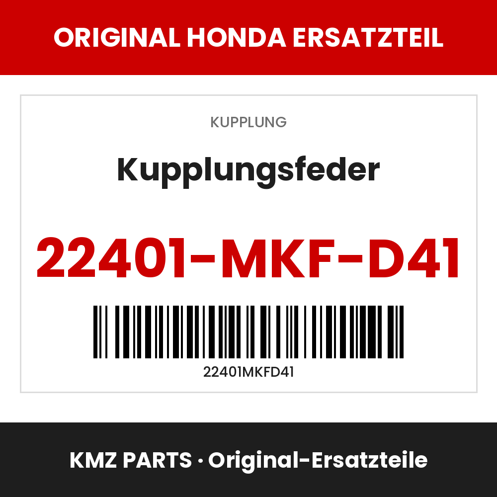 Honda Original Kupplungsfeder 22401-MKF-D41