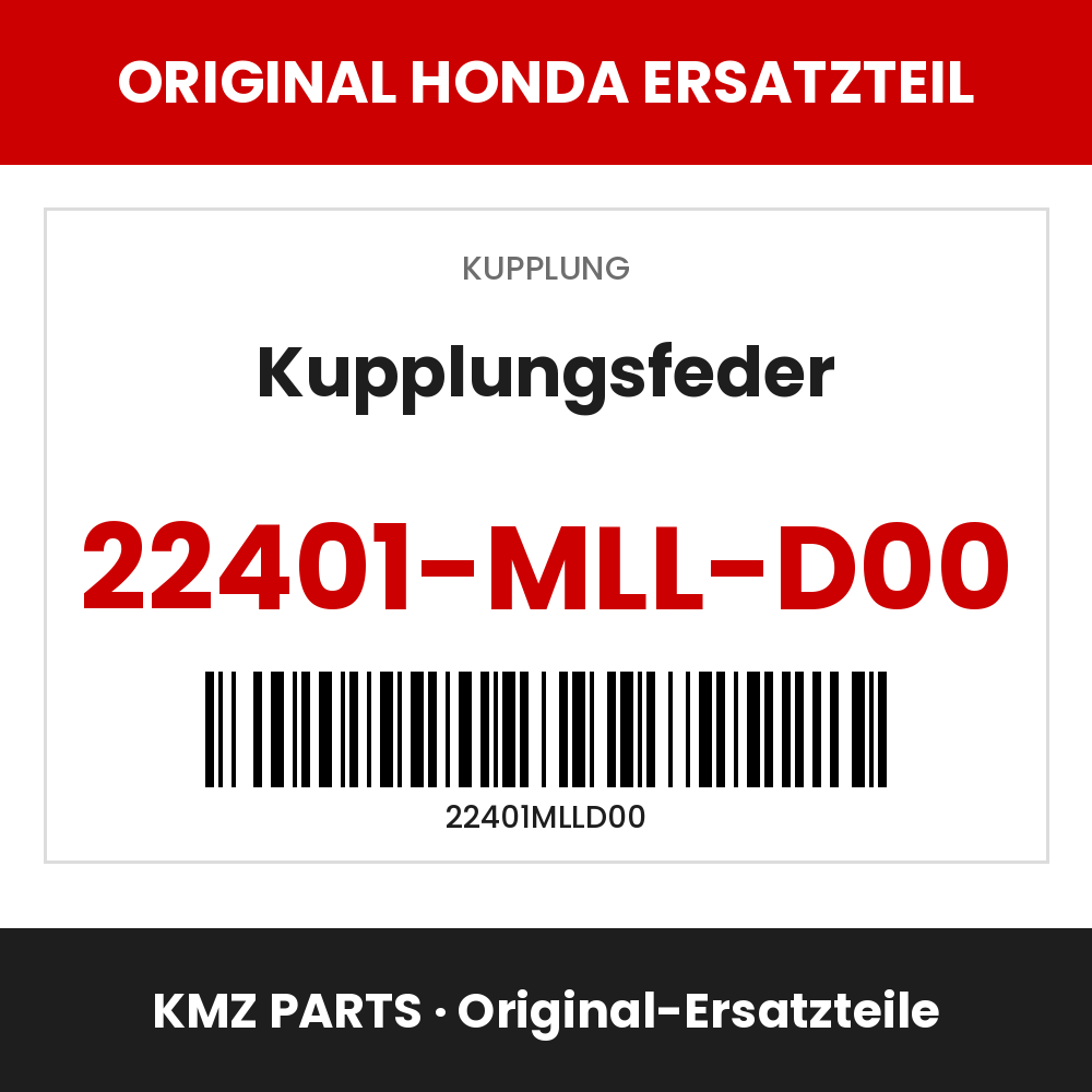 Honda Original Kupplungsfeder 22401-MLL-D00