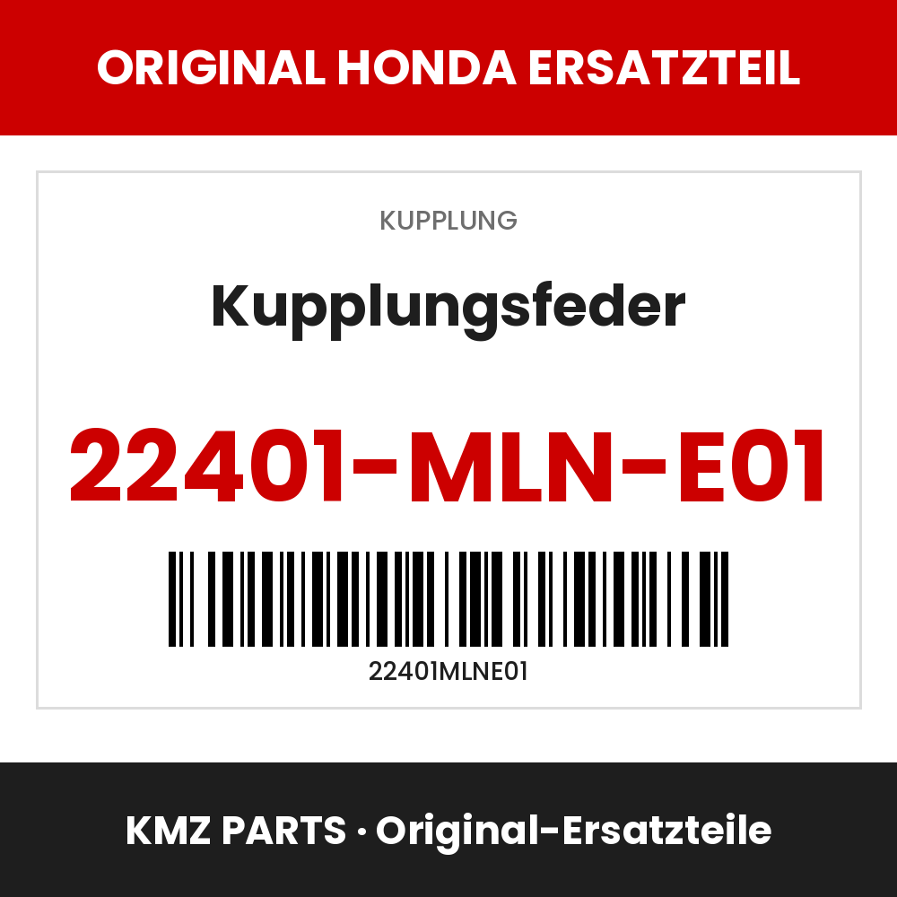 Honda Original Kupplungsfeder 22401-MLN-E01
