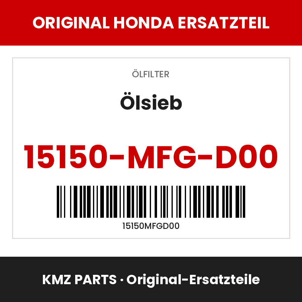 Honda Original Ölsieb 15150-MFG-D00
