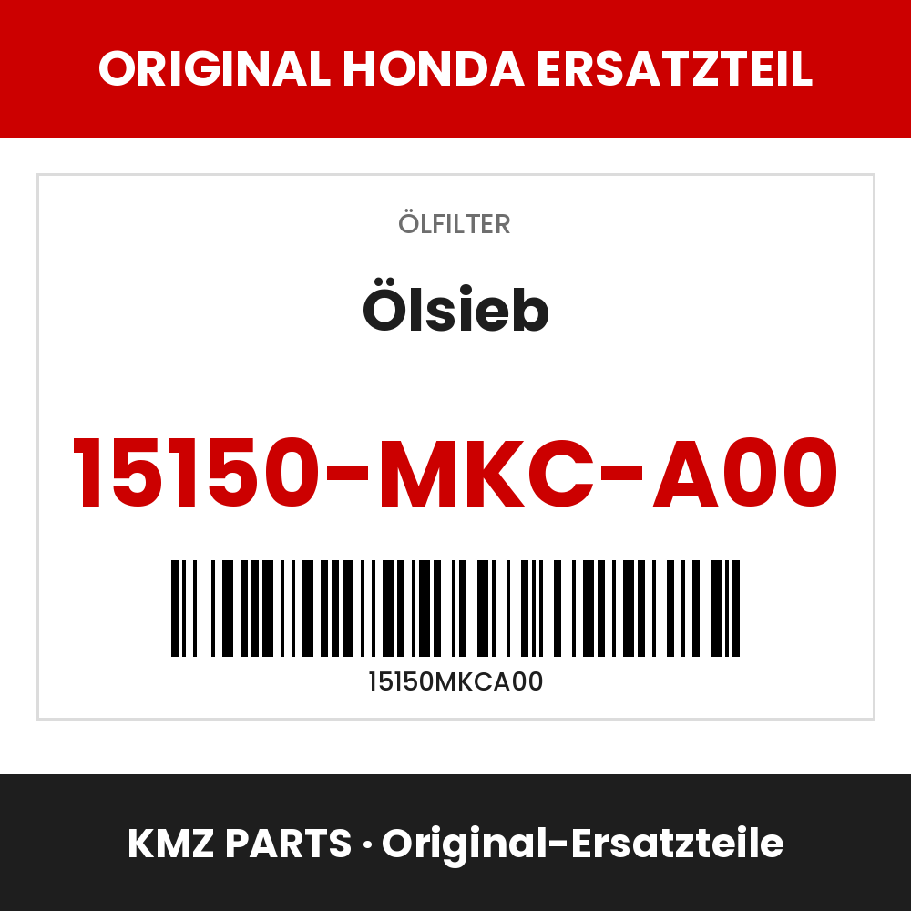 Honda Original Ölsieb 15150-MKC-A00