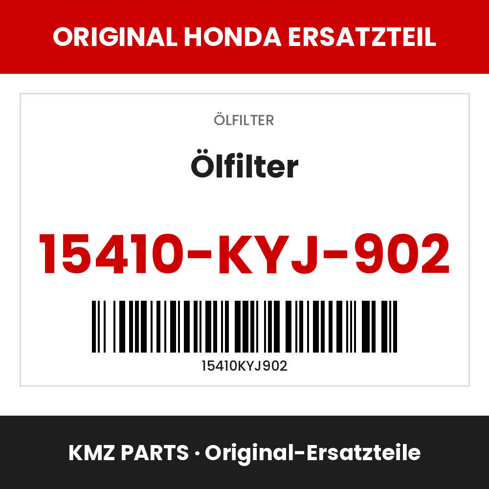 Honda Original Ölfilter 15410-KYJ-902