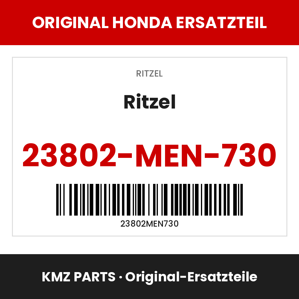 Honda Original Ritzel 23802-MEN-730