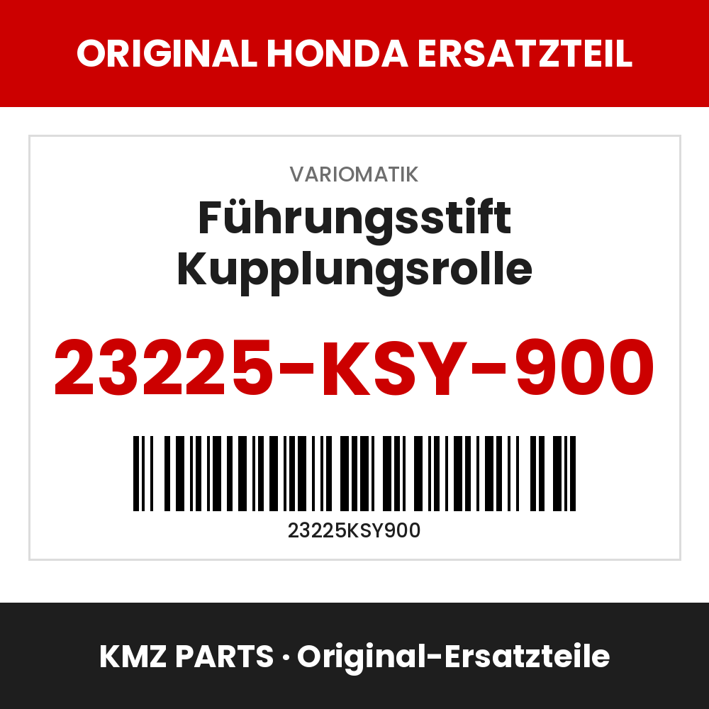 Honda Original Führungsstift Kupplungsrolle 23225-KSY-900