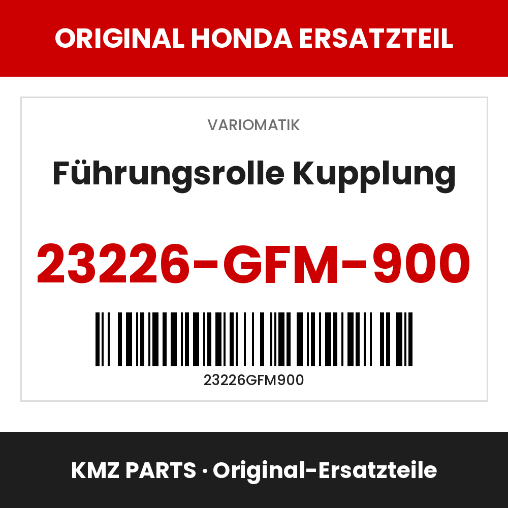 Honda Original Führungsrolle Kupplung 23226-GFM-900
