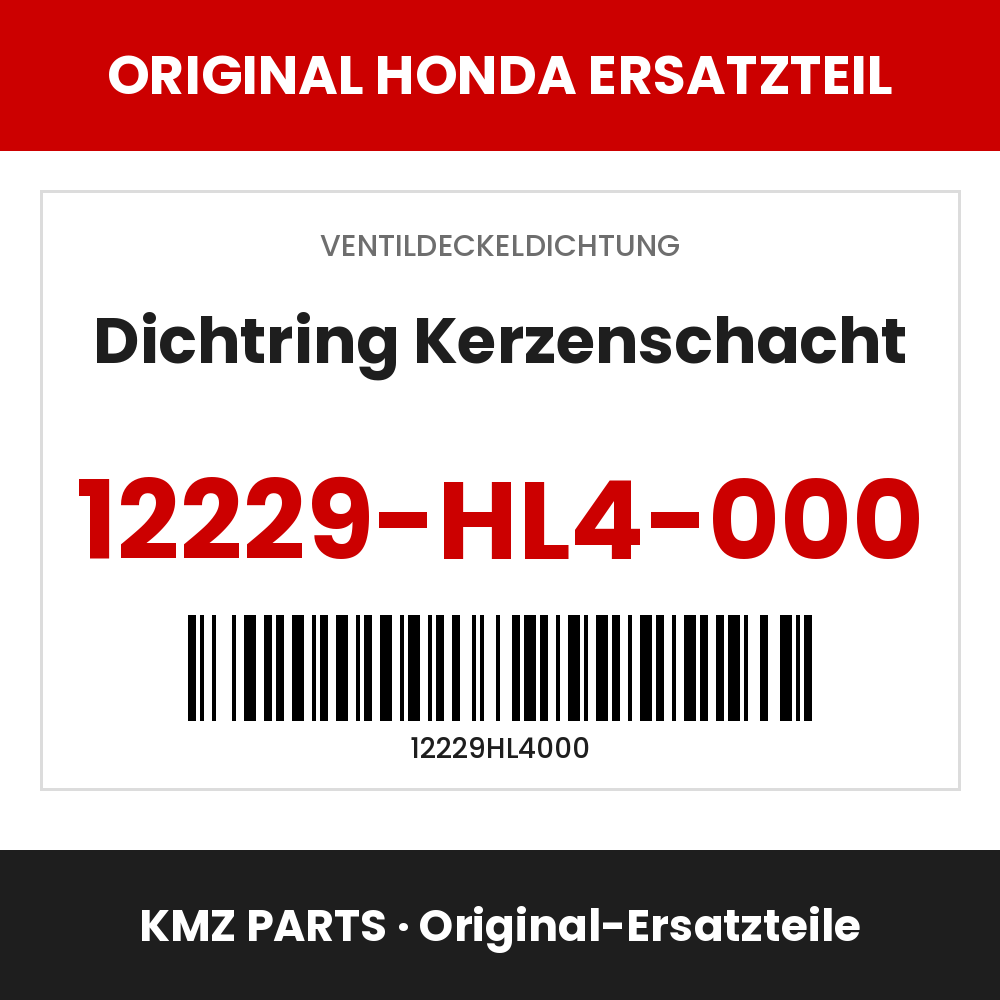 Honda Original Dichtring Kerzenschacht 12229-HL4-000
