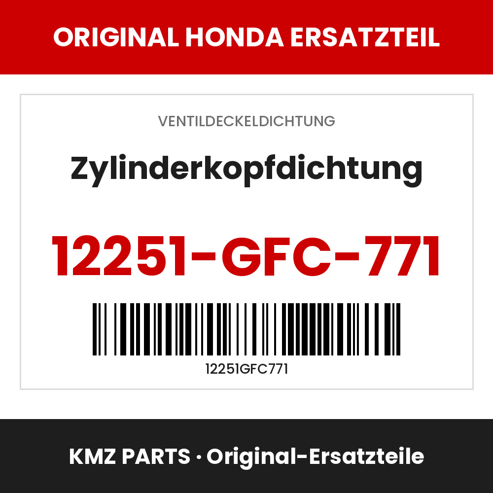Honda Original Zylinderkopfdichtung 12251-GFC-771