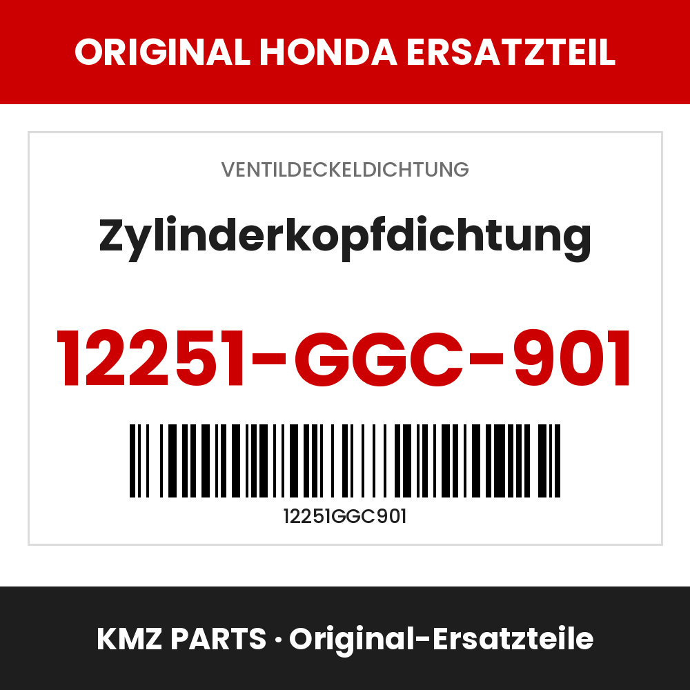 Honda Original Zylinderkopfdichtung 12251-GGC-901