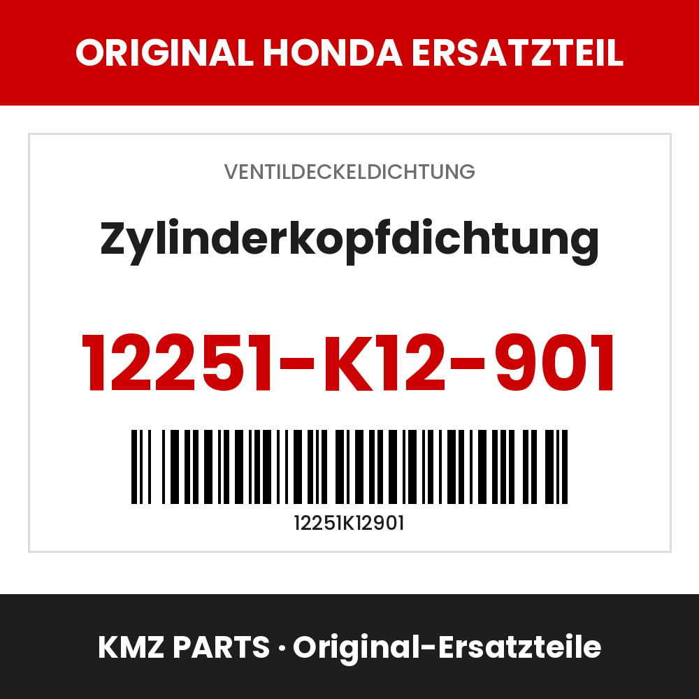 Honda Original Zylinderkopfdichtung 12251-K12-901