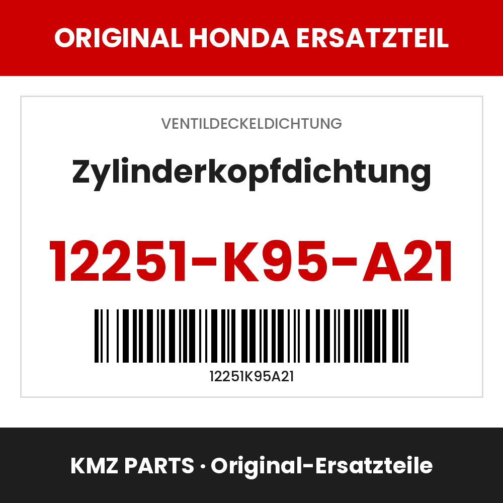 Honda Original Zylinderkopfdichtung 12251-K95-A21