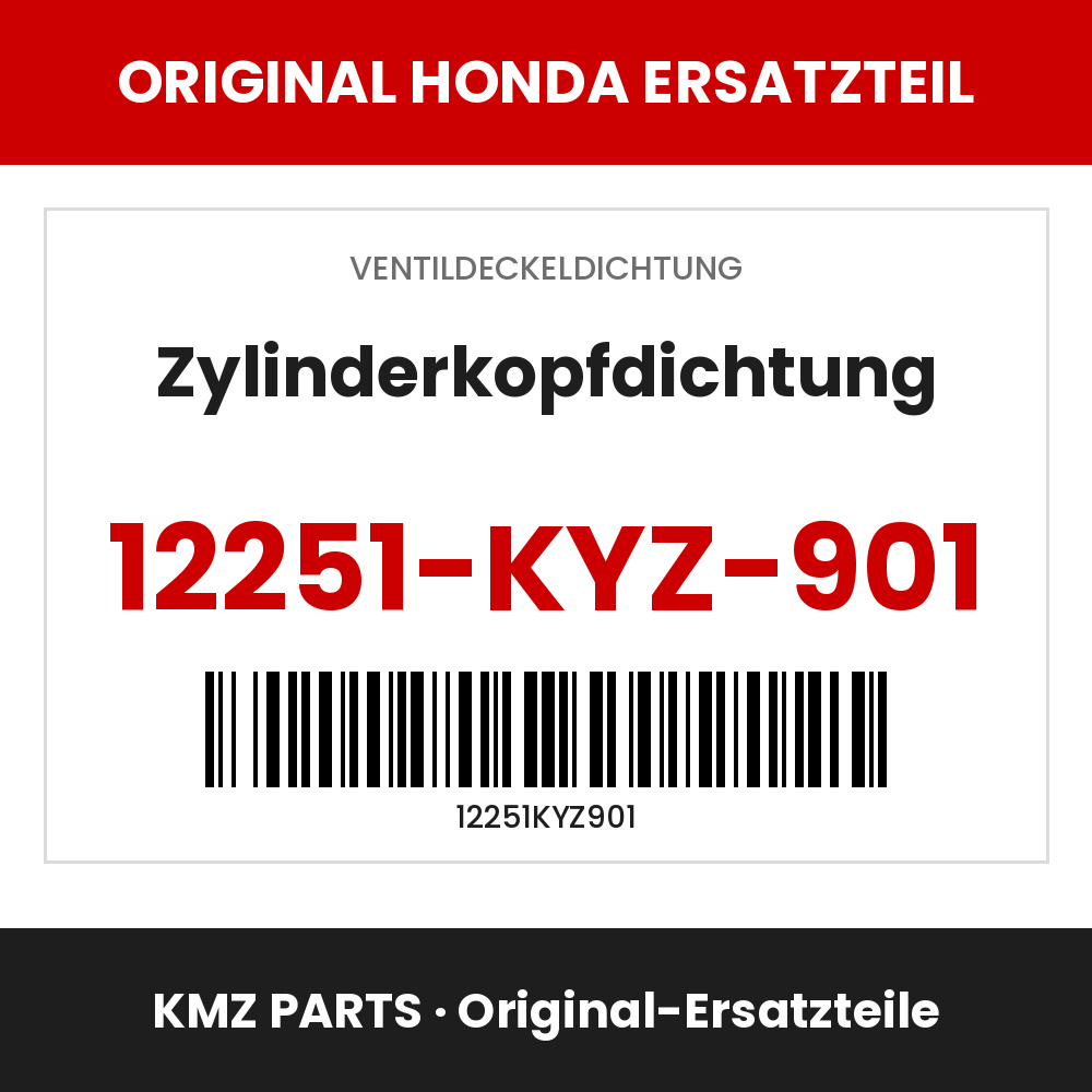 Honda Original Zylinderkopfdichtung 12251-KYZ-901