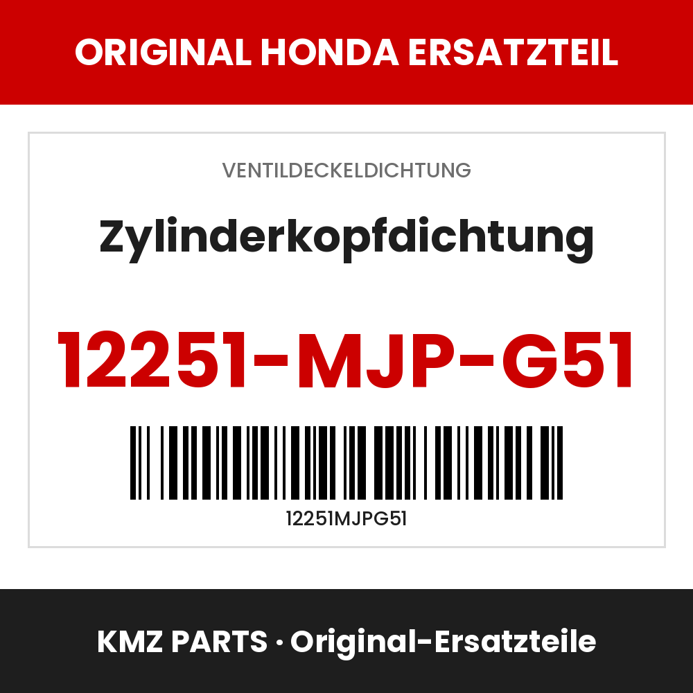 Honda Original Zylinderkopfdichtung 12251-MJP-G51