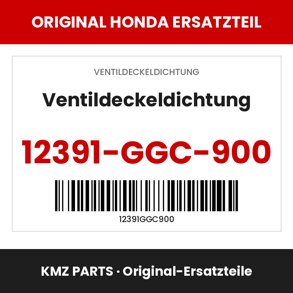 Honda Original Ventildeckeldichtung 12391-GGC-900