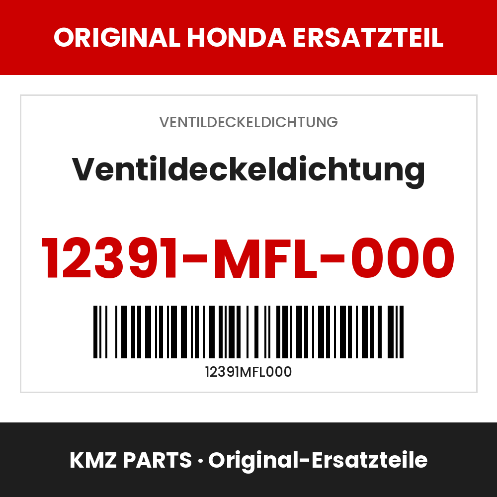 Honda Original Ventildeckeldichtung 12391-MFL-000