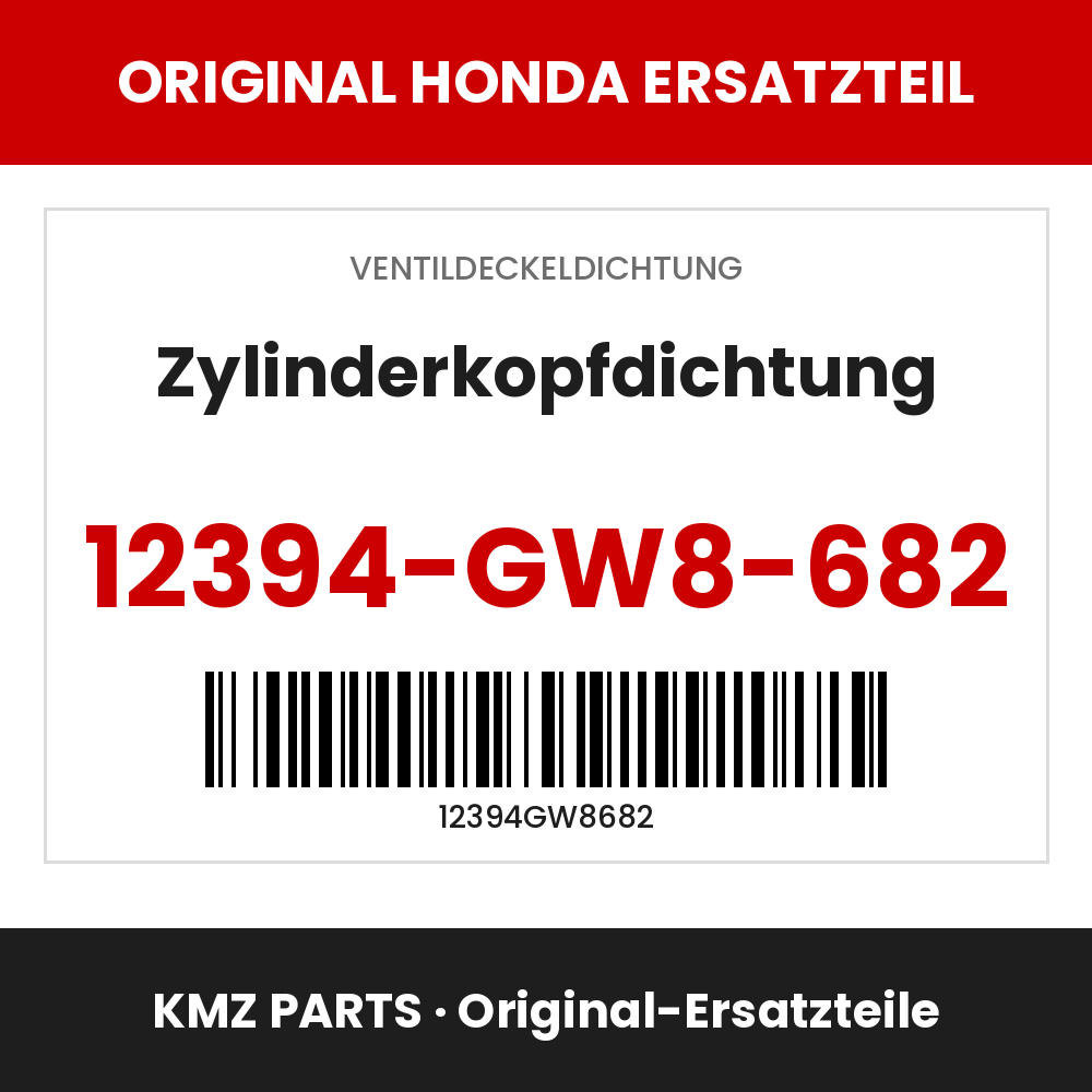 Honda Original Zylinderkopfdichtung 12394-GW8-682