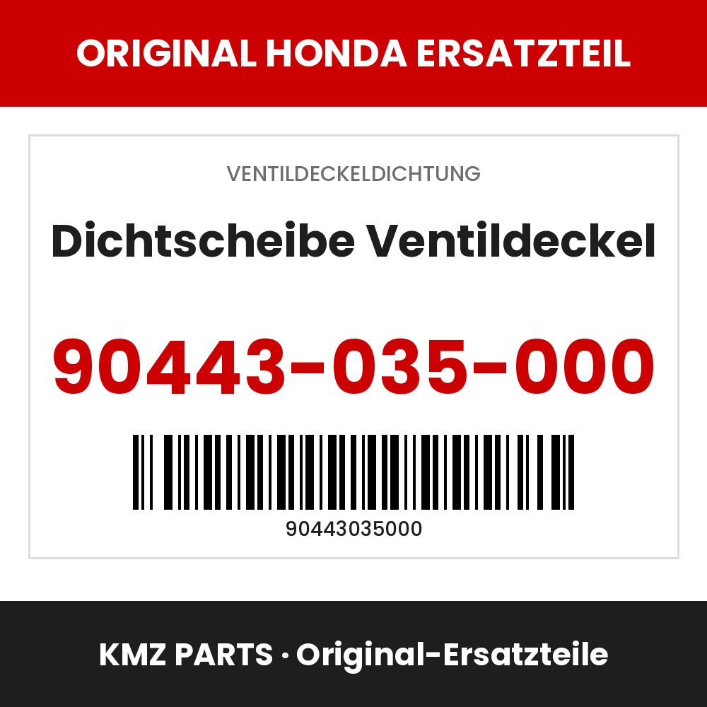 Honda Original Dichtscheibe Ventildeckel 90443-035-000
