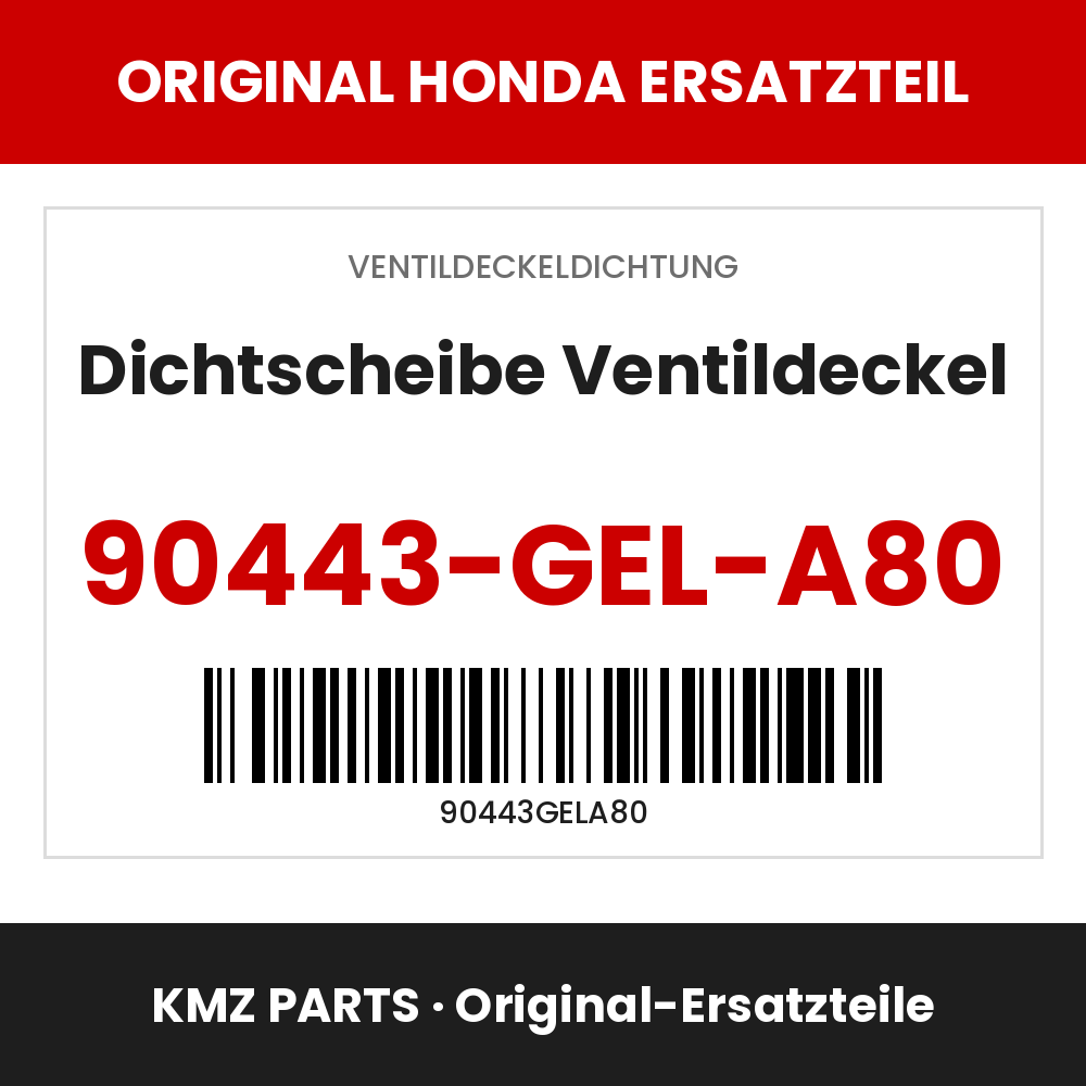 Honda Original Dichtscheibe Ventildeckel 90443-GEL-A80