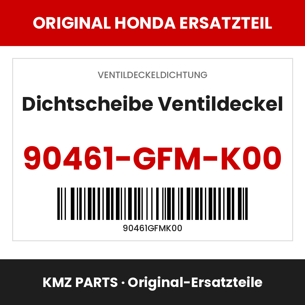 Honda Original Dichtscheibe Ventildeckel 90461-GFM-K00