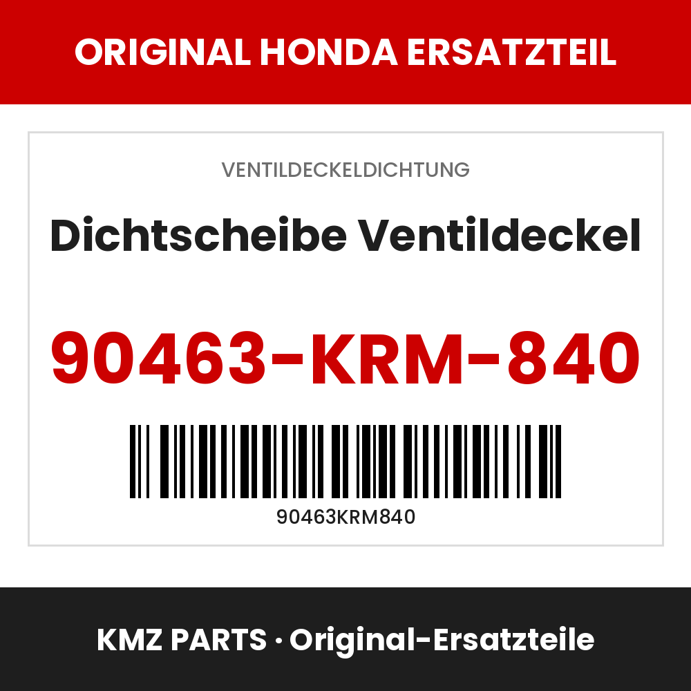 Honda Original Dichtscheibe Ventildeckel 90463-KRM-840