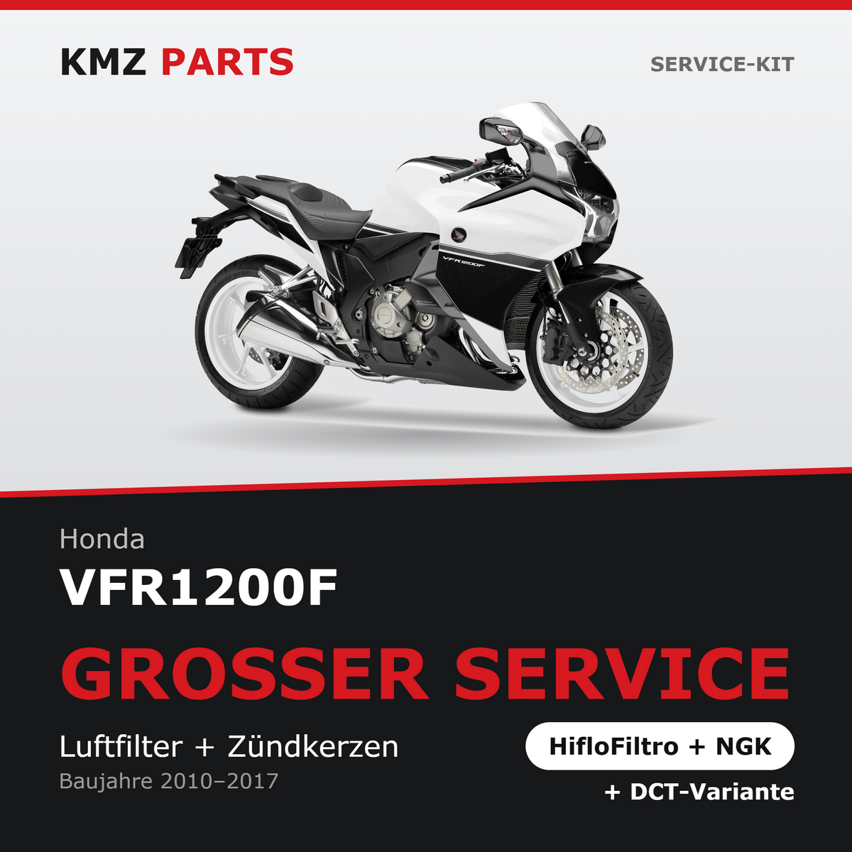 Honda VFR1200F Service-Kit – Großer Service