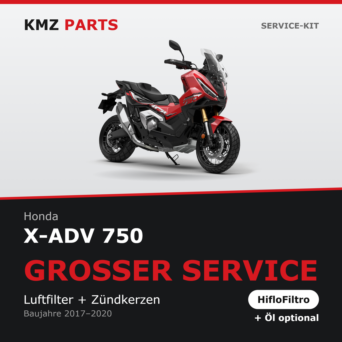 Honda X-ADV 750 Service-Kit – Großer Service