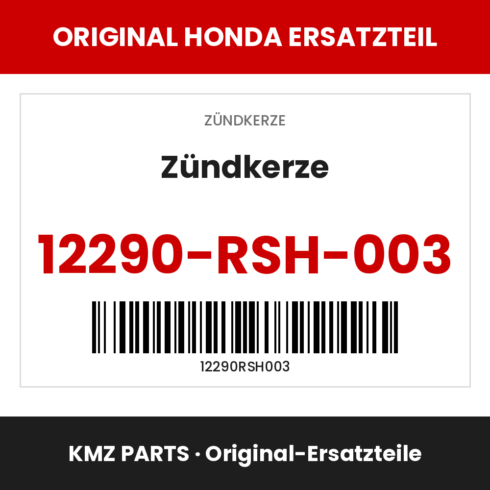 Honda Original Zündkerze 12290-RSH-003