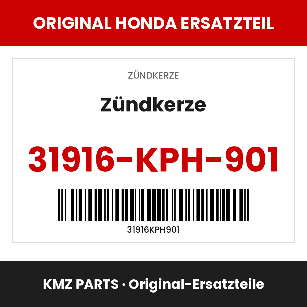 Honda Original Zündkerze 31916-KPH-901
