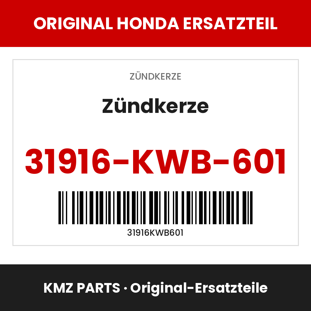 Honda Original Zündkerze 31916-KWB-601