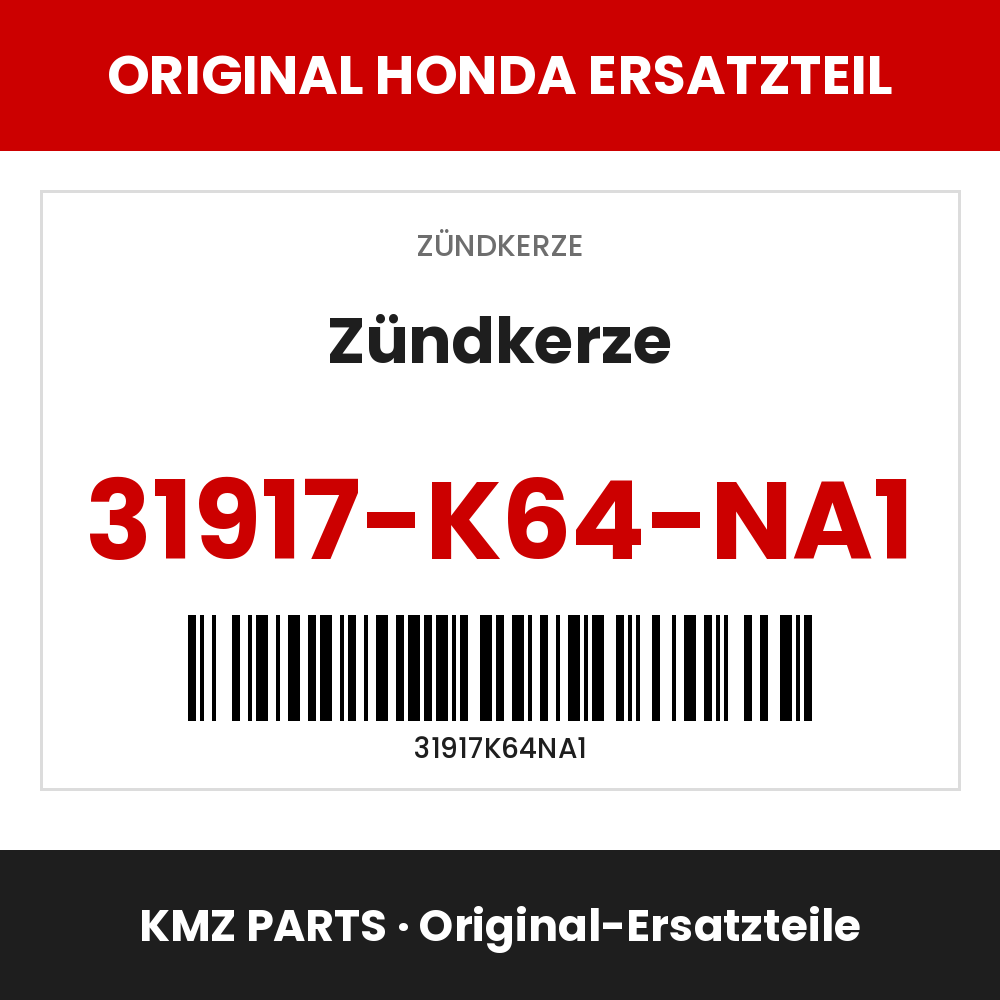 Honda Original Zündkerze 31917-K64-NA1