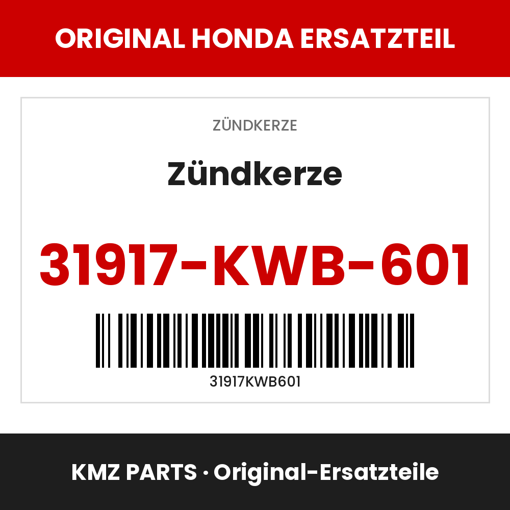 Honda Original Zündkerze 31917-KWB-601