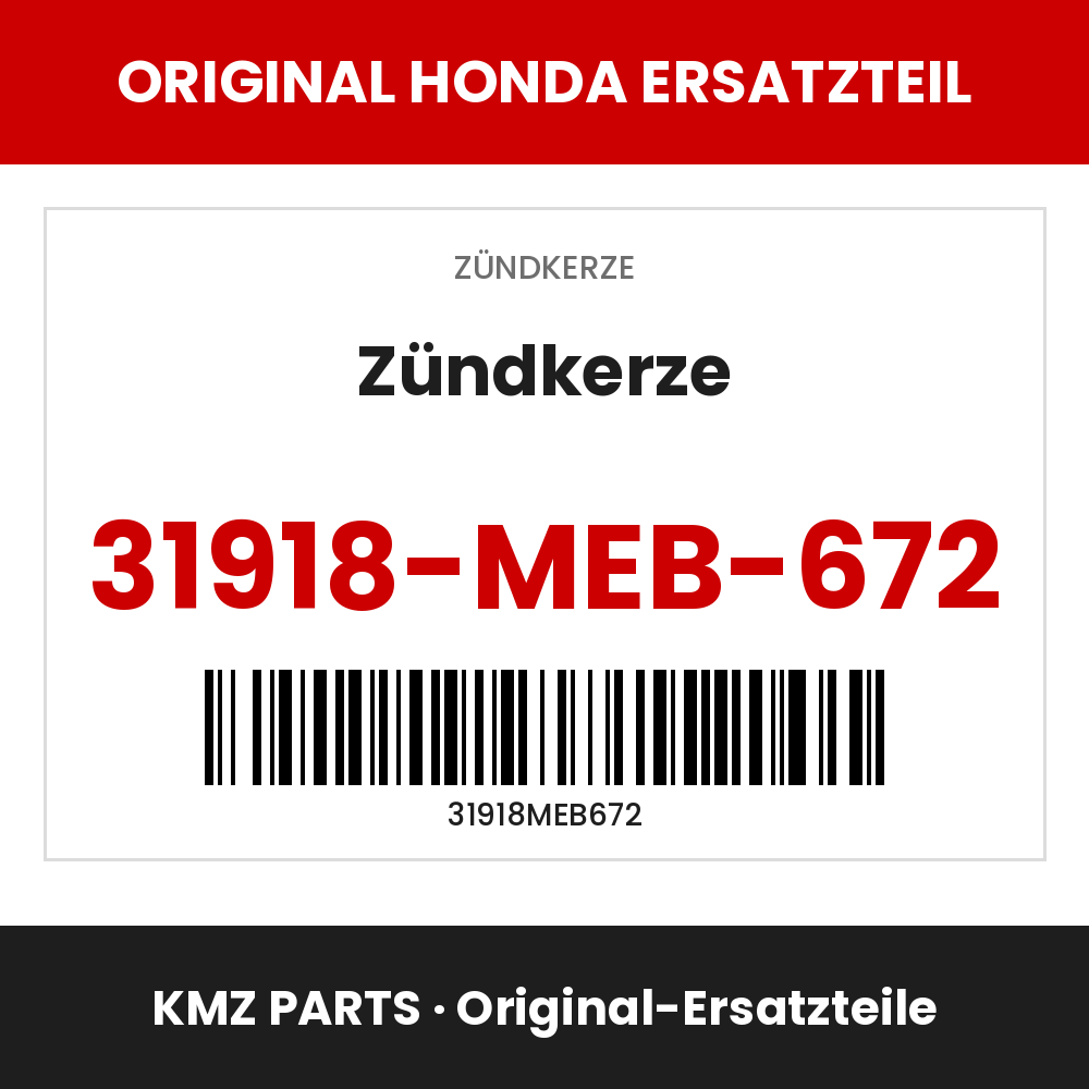 Honda Original Zündkerze 31918-MEB-672