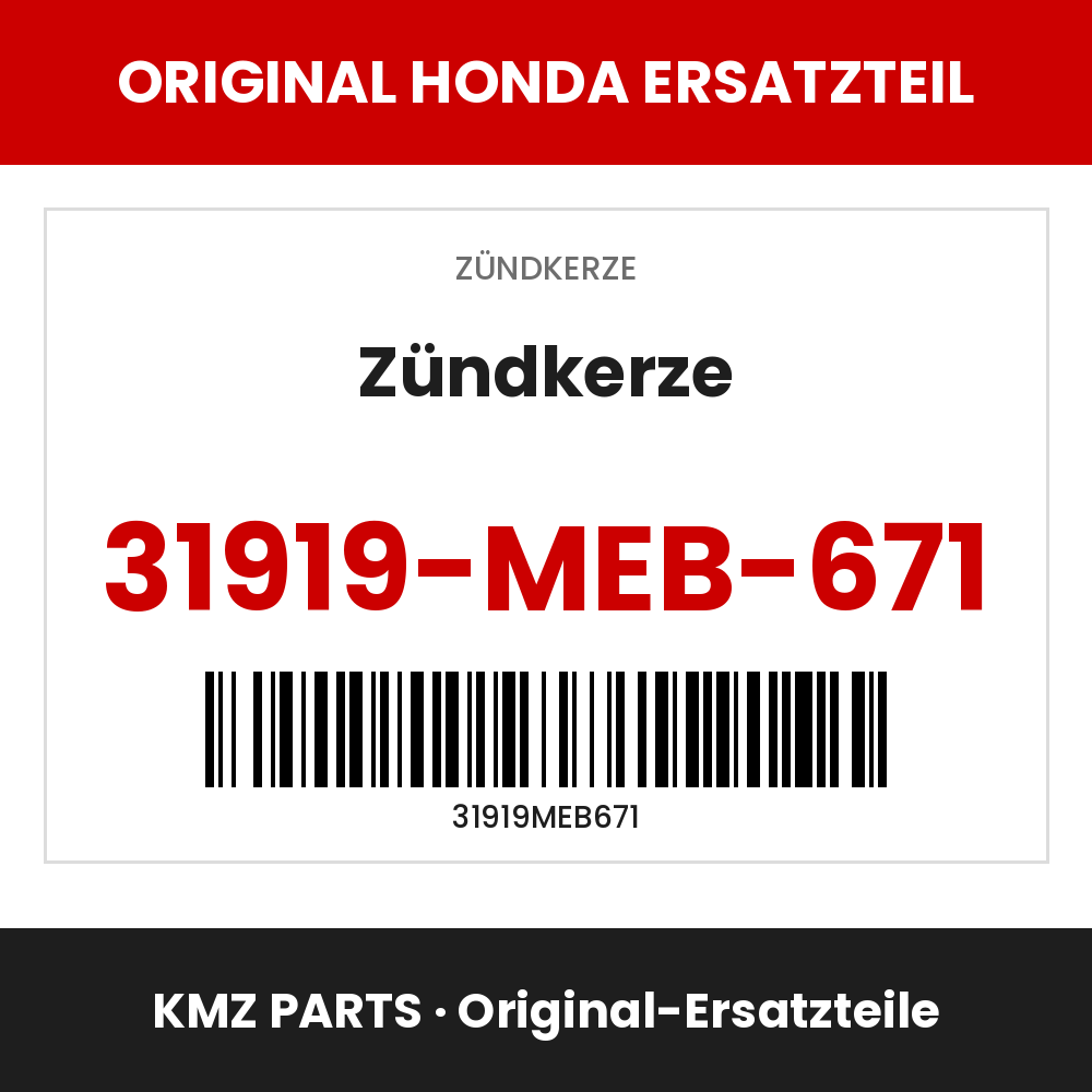 Honda Original Zündkerze 31919-MEB-671
