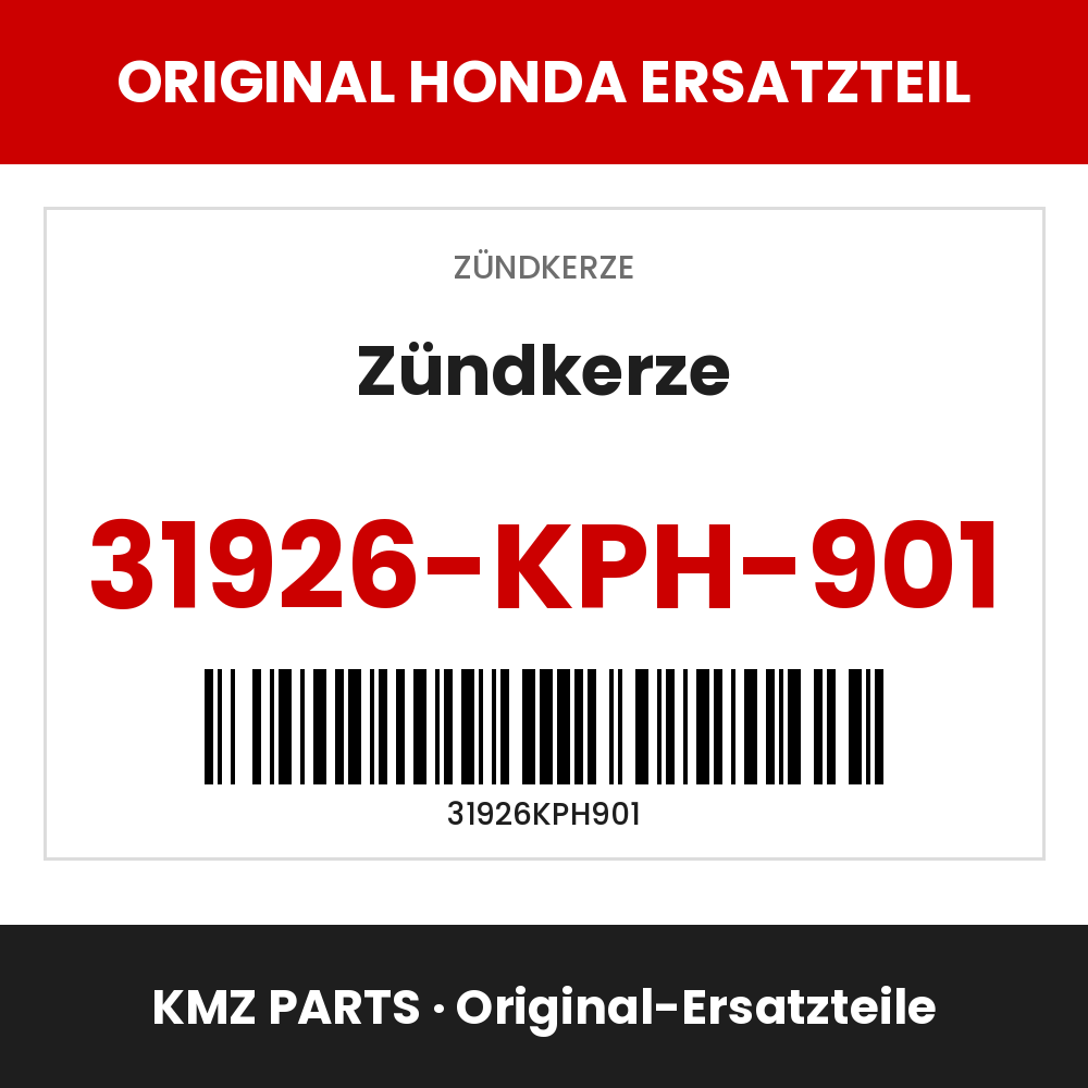 Honda Original Zündkerze 31926-KPH-901
