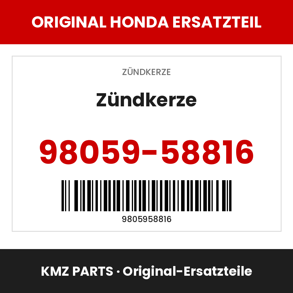 Honda Original Zündkerze 98059-58816