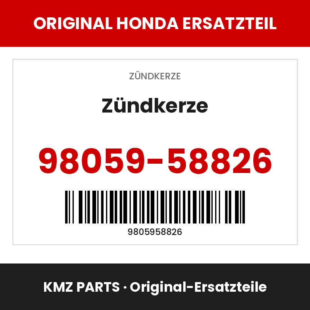 Honda Original Zündkerze 98059-58826