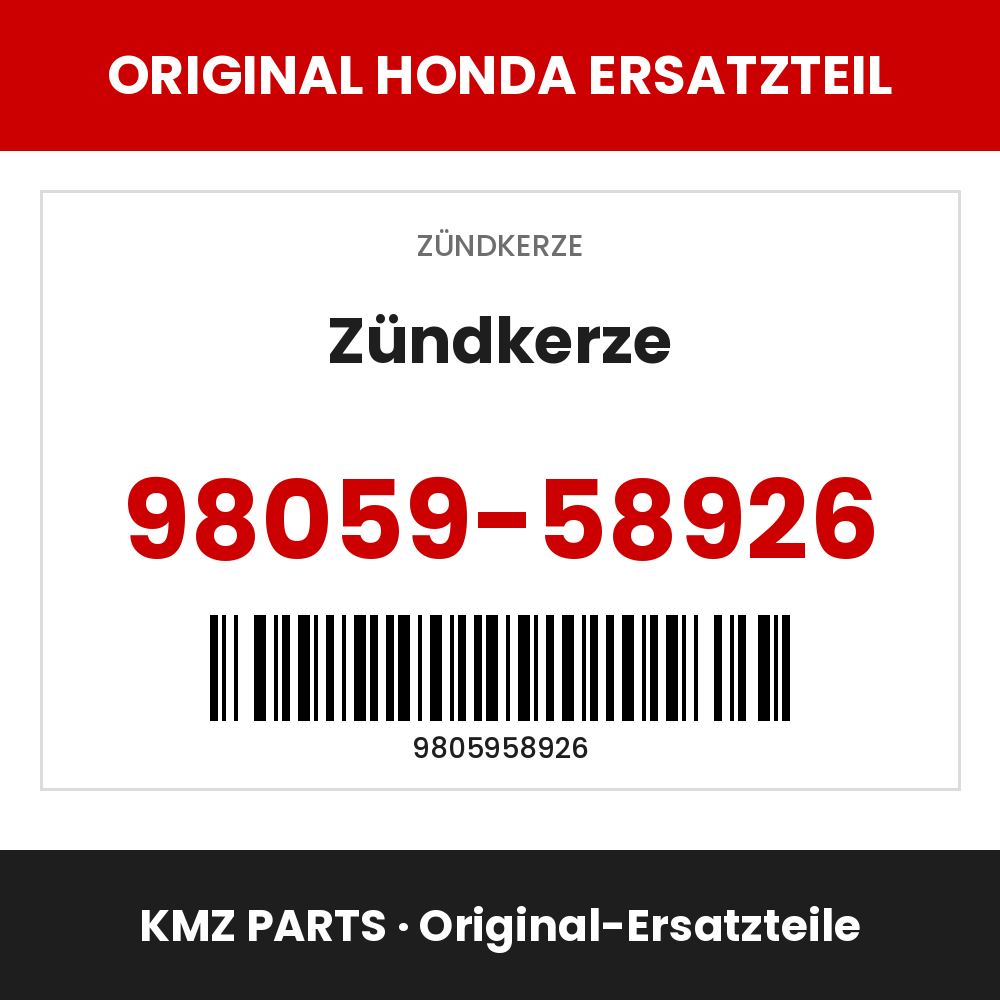 Honda Original Zündkerze 98059-58926