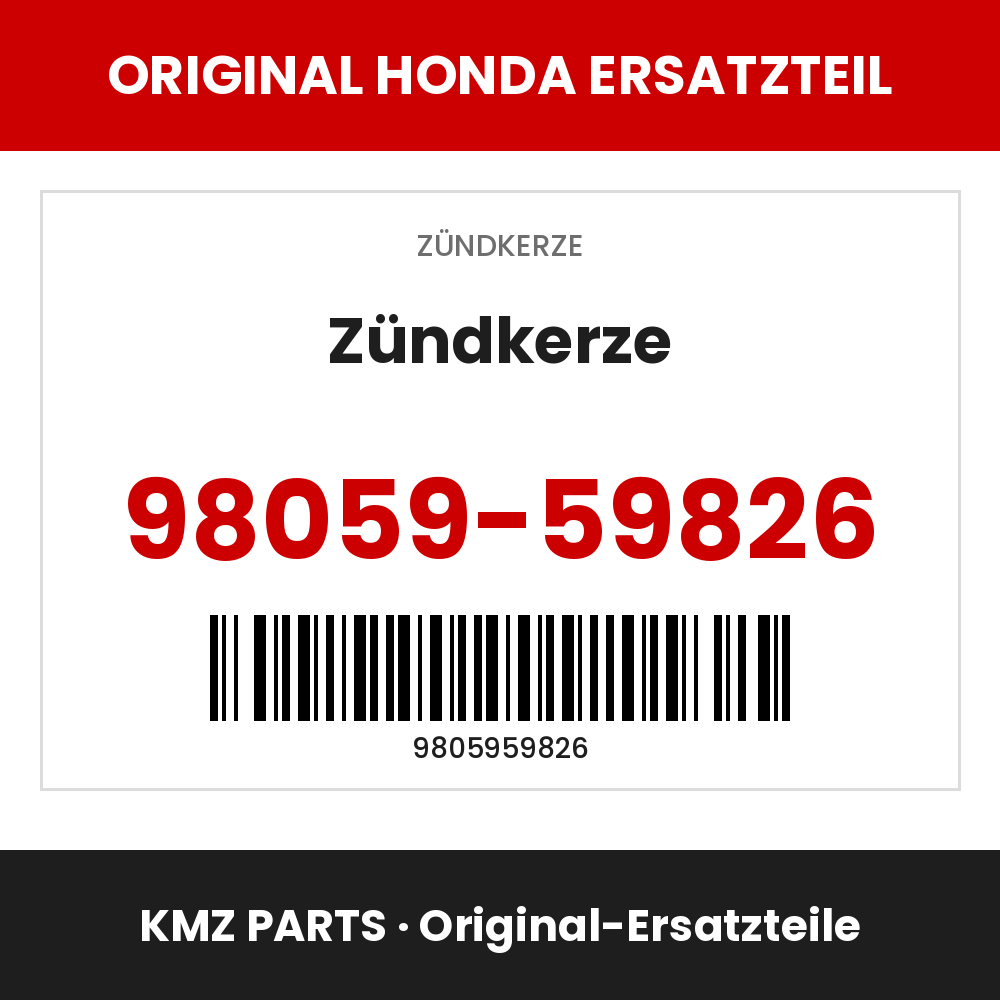 Honda Original Zündkerze 98059-59826