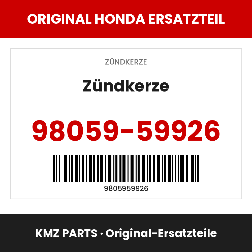 Honda Original Zündkerze 98059-59926