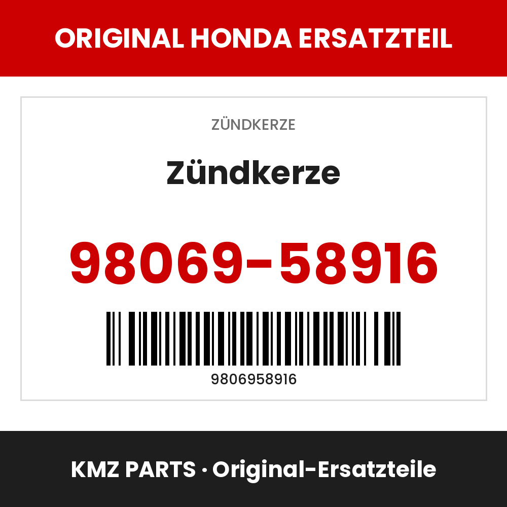 Honda Original Zündkerze 98069-58916