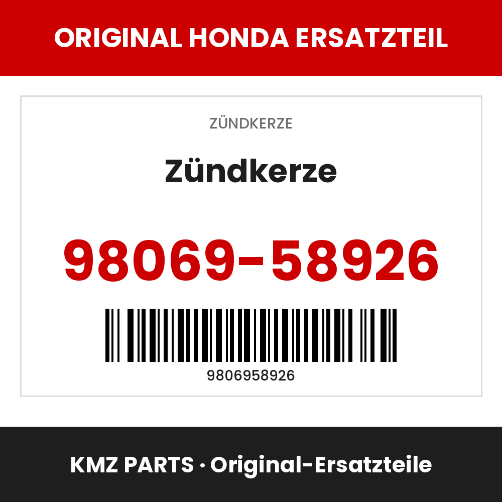 Honda Original Zündkerze 98069-58926