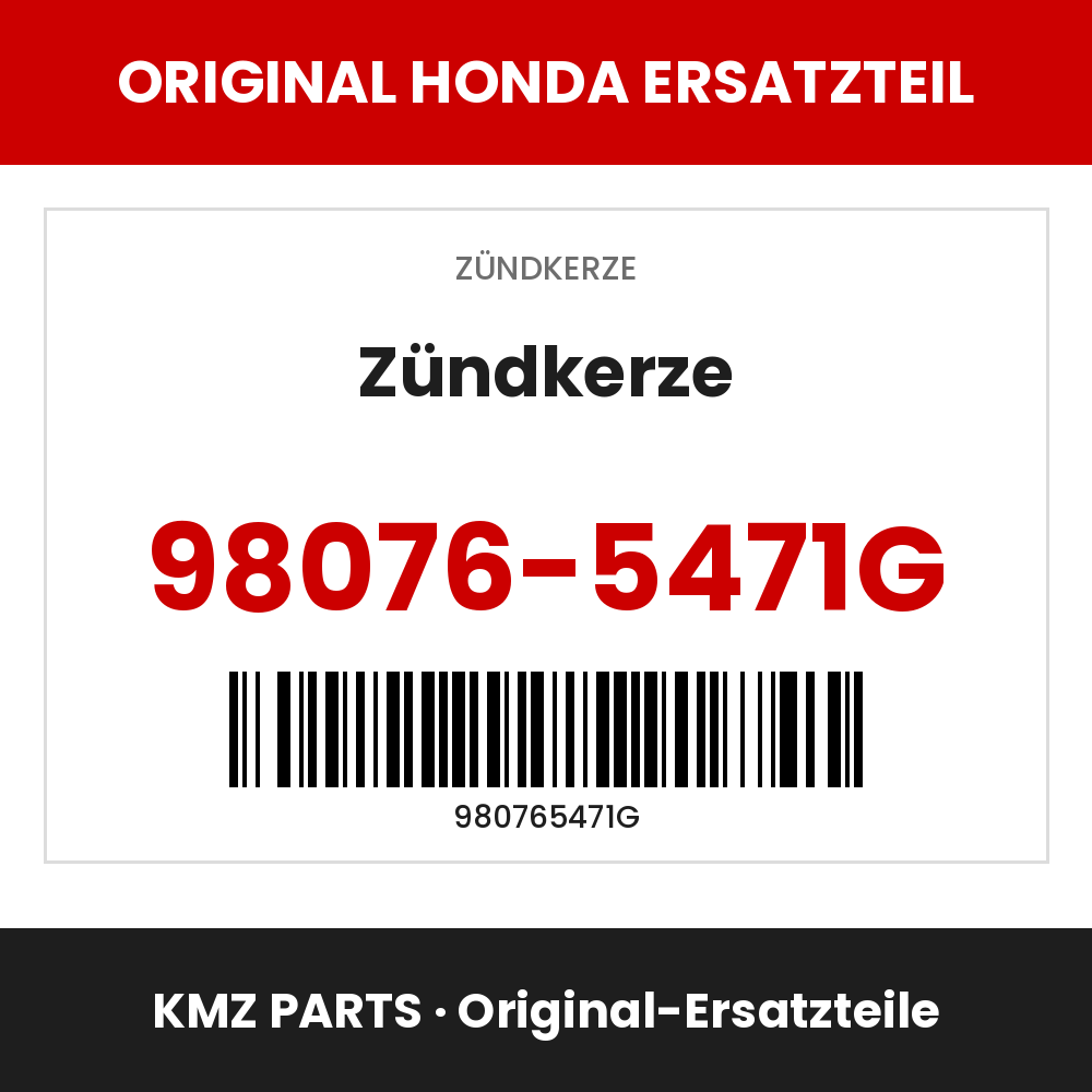 Honda Original Zündkerze 98076-5471G